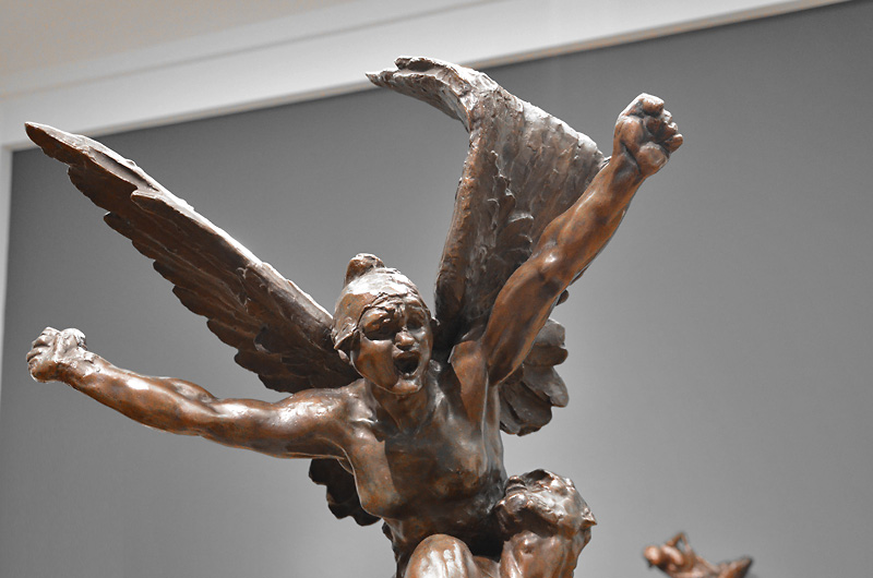 Auguste Rodin, La Défense/L'Appel aux armes (fragment)