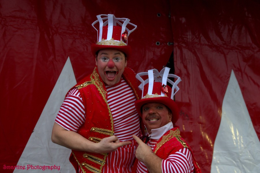 Clowns Mischa en Milko. Smartine Photography