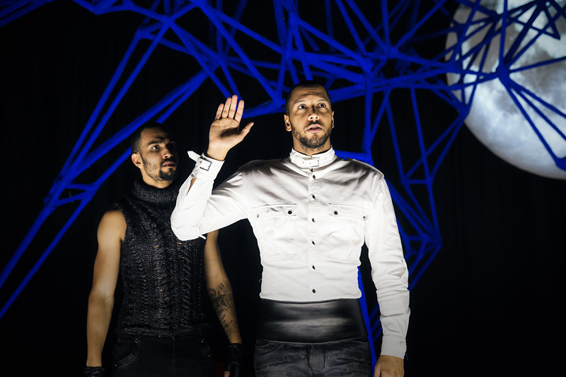 Agamemnon (rechts) en zijn broer Menelaos. Foto Bowie Verschuuren