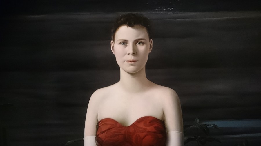 Fragment van Vrouwenportret (portret van H.M. Koch-de Geer)