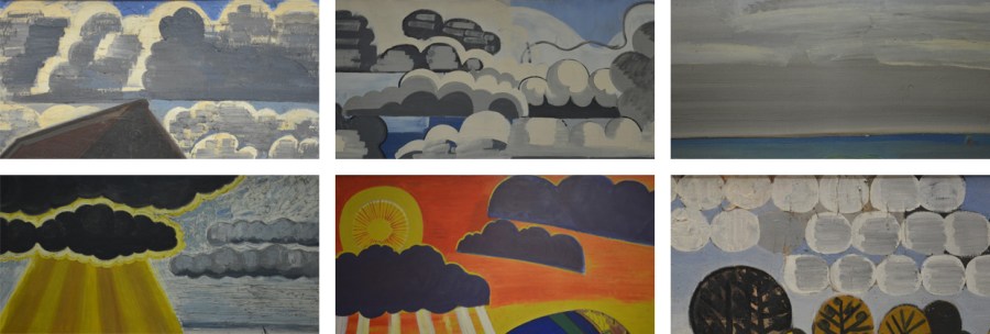 Wolkenluchten volgens Brusselmans