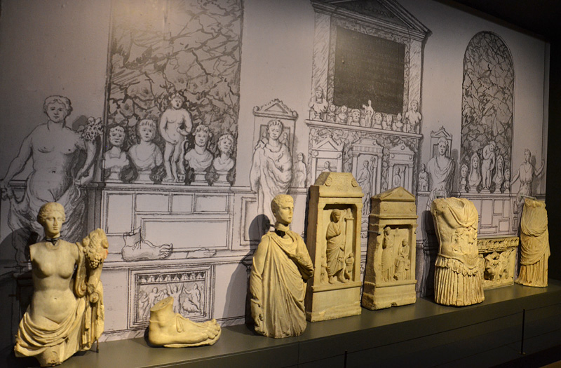 Reconstructie van collectie Van Papenbroek in de Leidse Hortus (foto auteur)