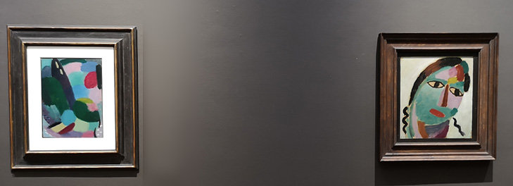 Een Variation (landschap) en een portret lijken bijna spiegelingen van elkaar (foto auteur)