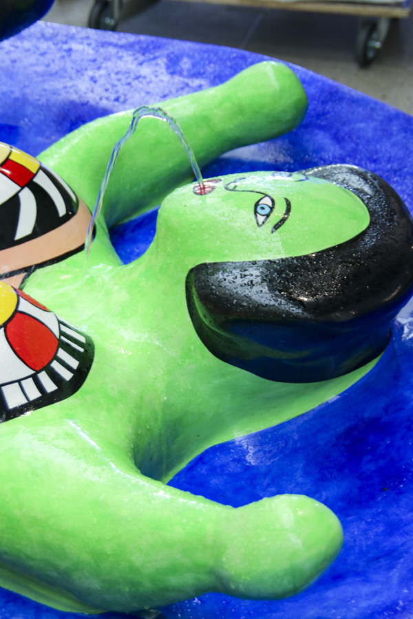 Fragment van fontein