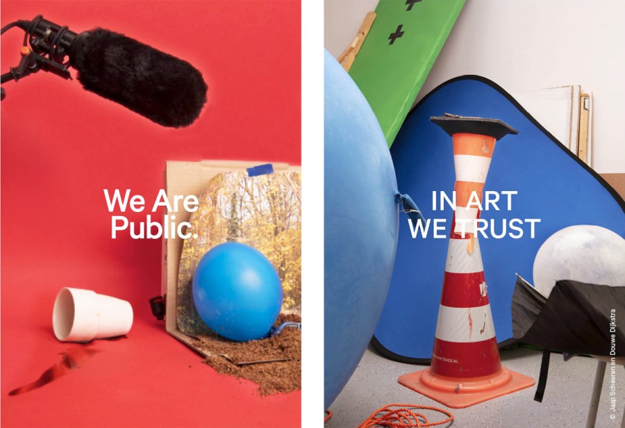 Campagnebeeld In Art We Trust Fund en We Are Public